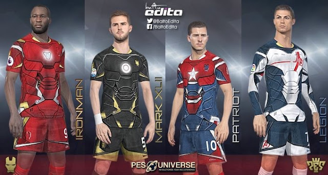 ultigamerz: PES 2018 [PC/PS4] Avengers Infinity War Iron ...