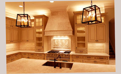Countertops on Large Gourmet Kitchens With 2 Antique and Unique Lamp forr decoration Countertops on Large Gourmet Kitchens With 2 Antique and Unique Lamp forr decoration Photo 009