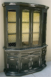 Hutch with Mustard Backing (SOLD)