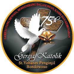 Logo Panitia HUT 75 tahun Paroki Bondowoso