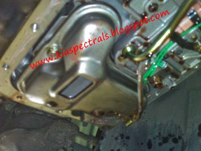 KIA SPECTRA: KIA SPECTRA AUTO TRANSMISSION MAJOR MAINTENANCE