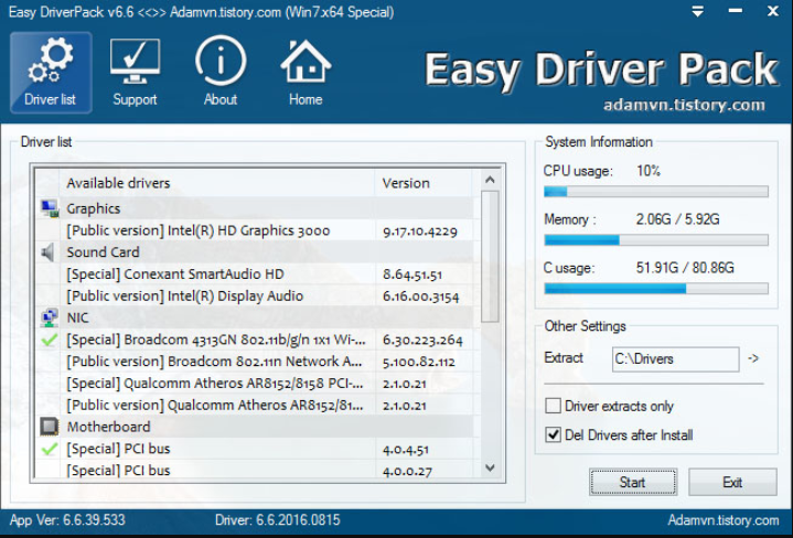 WanDrv Easy Driver Packs 6.6.2015 Win8 8.110 x64