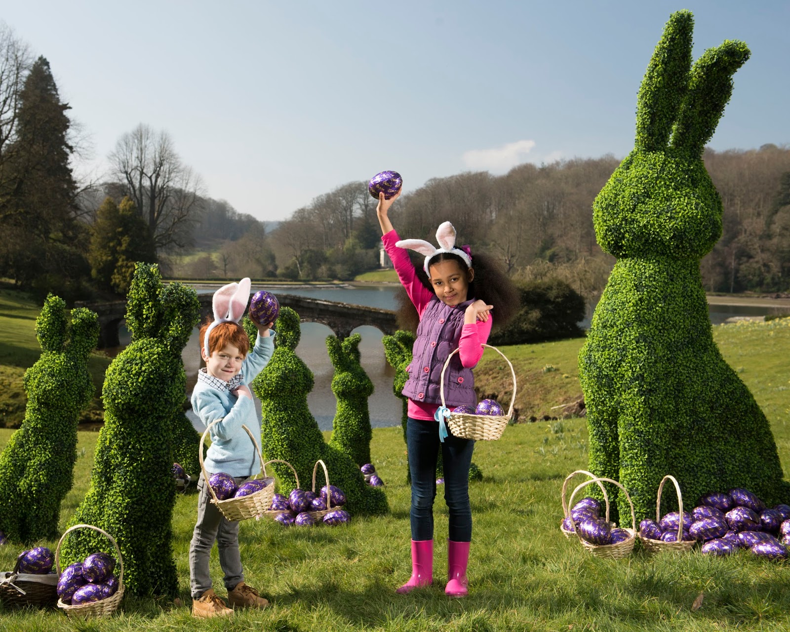 The Easter Bunny Springs Into Action At National Trust & Win A Family