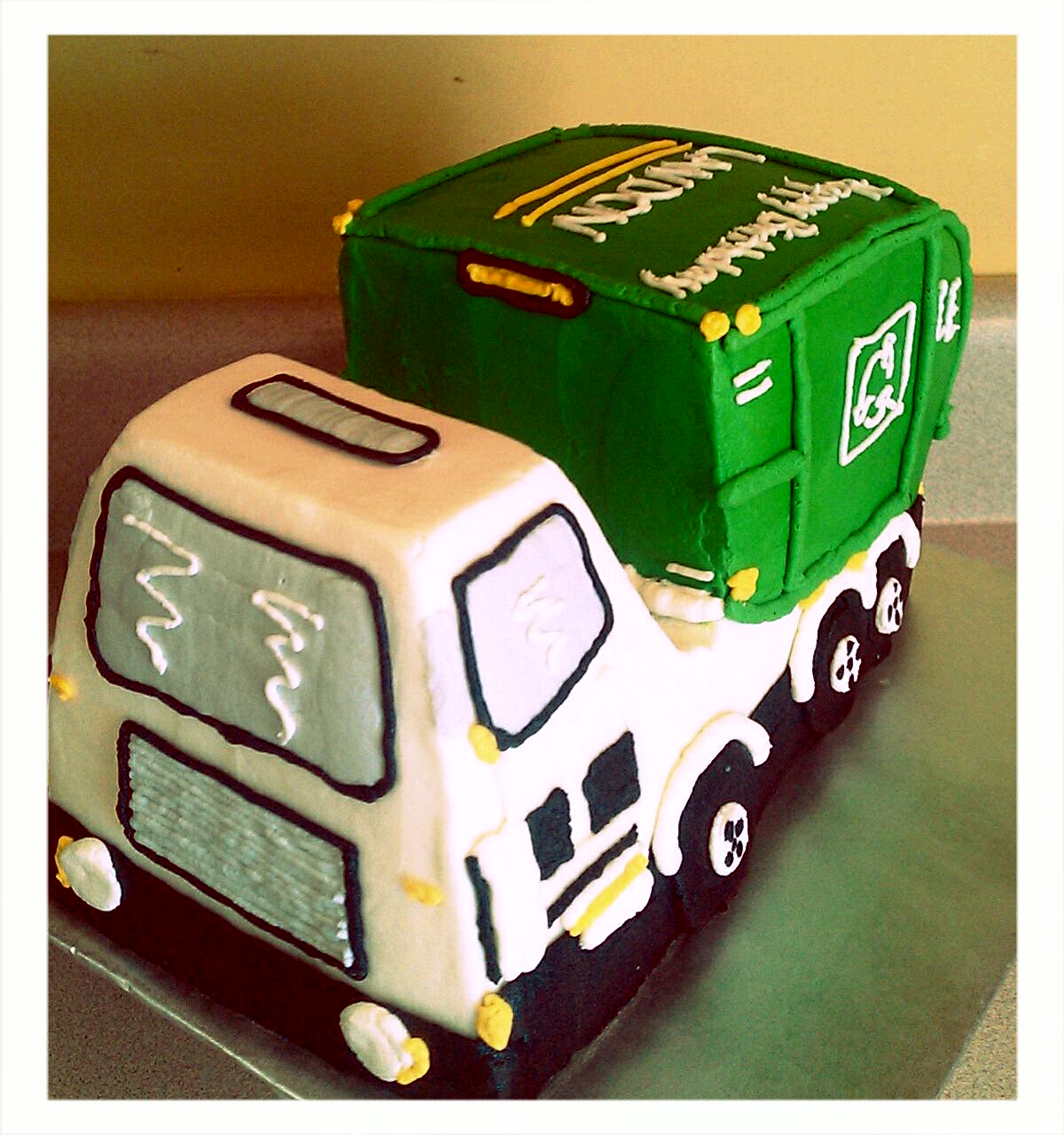 Cakes By Diana in Charlotte NC, Garbage Truck Cake
