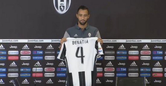 Terza Maglia Juventus MEDHI BENATIA Terza Maglia Juventus MEDHI BENATIA