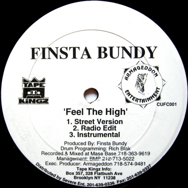 1995 - Finsta Bundy - Feel The High / Where Ya At (VLS) 320.