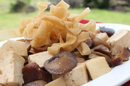 Stir Fried Tofu and Mushroom Recipe