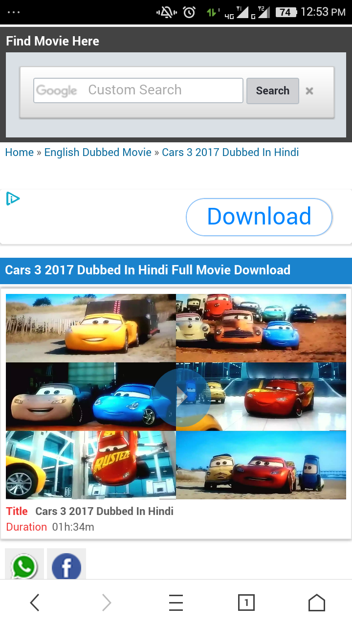 cars 3 full movie in english 2017