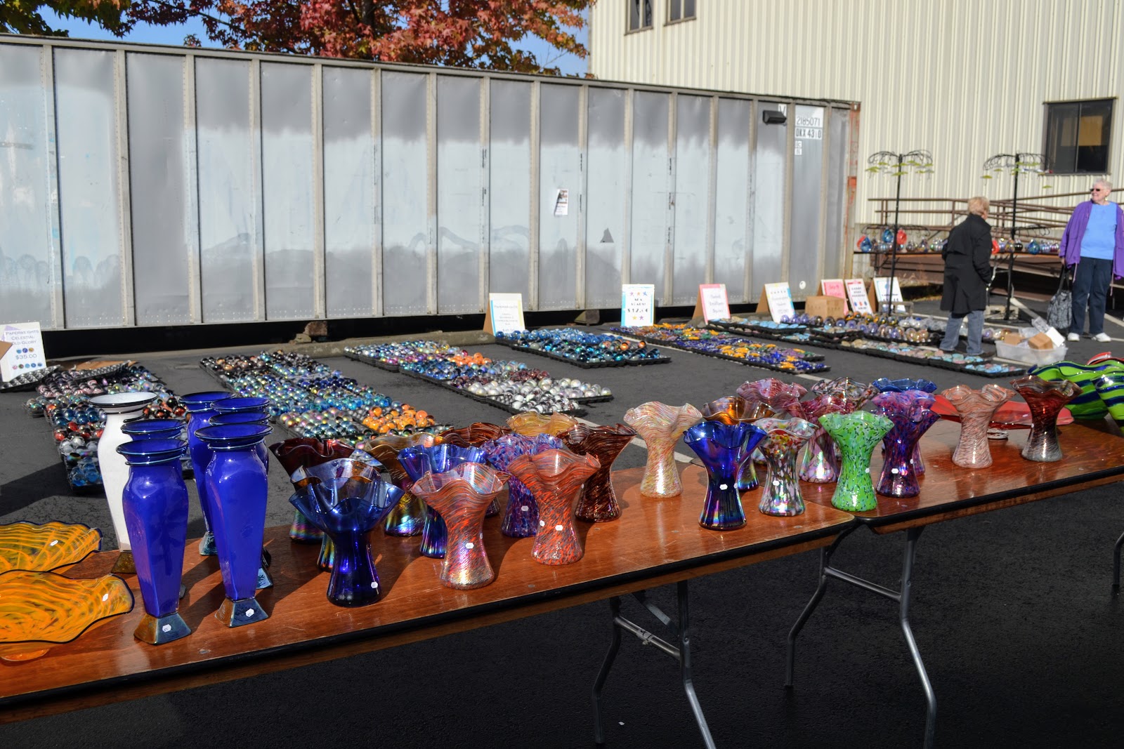 The Outlaw Gardener The Glass Eye Studio Sidewalk Sale Fall 2017