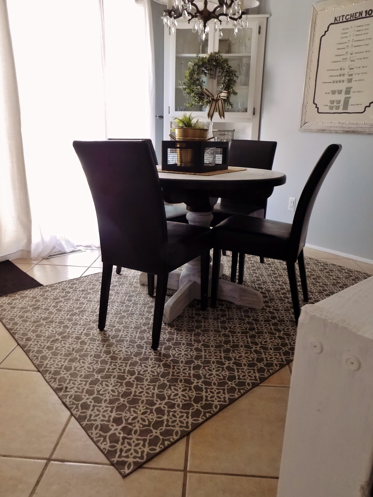 The Quaint Sanctuary { Kitchen Revamp & Our New RUGGABLE Brand Rug!! }