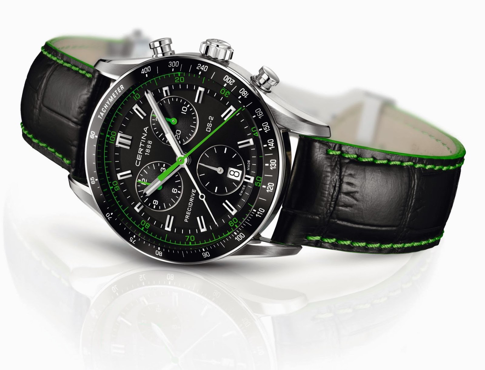 CERTINA+DS-2+Chronograph+–+New+Model(Black+dial,+Leather+strap+and+green+details).jpg