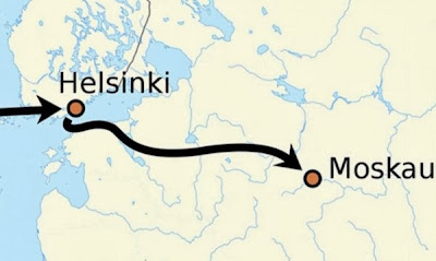 Пътят на Руст от Хелзинки до Москва