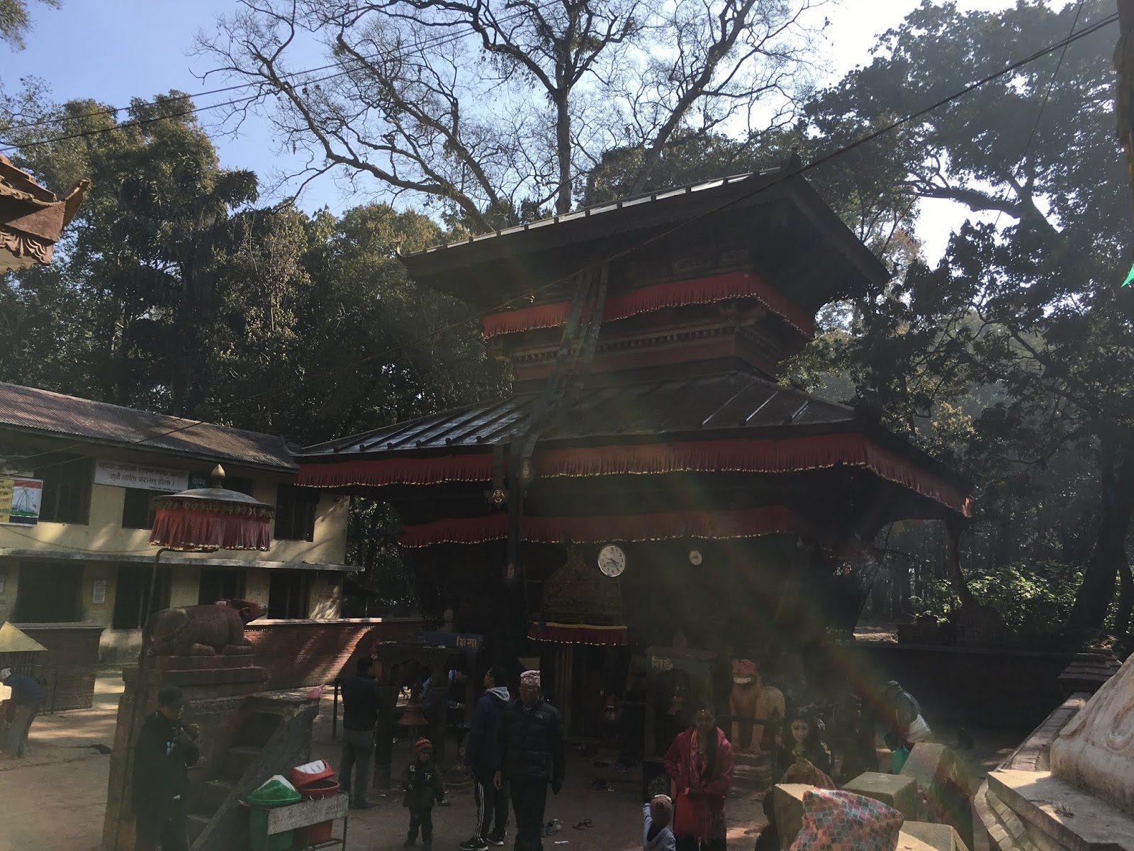 A temple without Pinnacle Bajrabarahi Temple