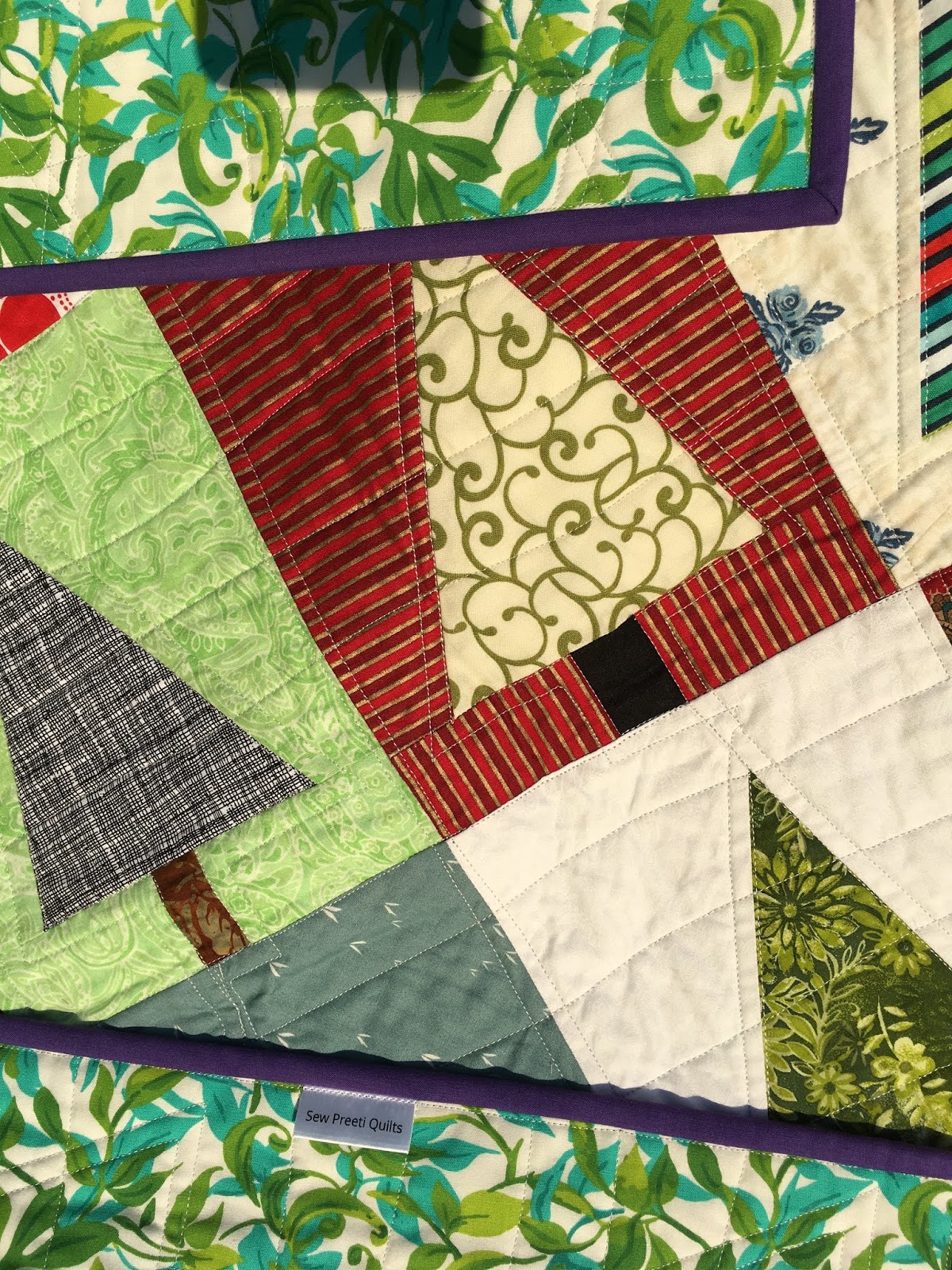 Sew Preeti Quilts: All Spruced Up