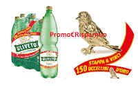 Acqua Uliveto : Stappa e vinci 150 uccellini d'oro Logo Acqua Uliveto : Stappa e vinci 150 uccellini d'oro
