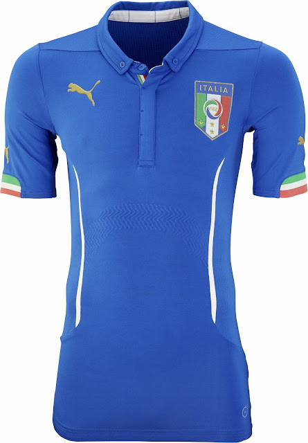 イタリア代表 2014年W杯ユニフォーム-ホーム