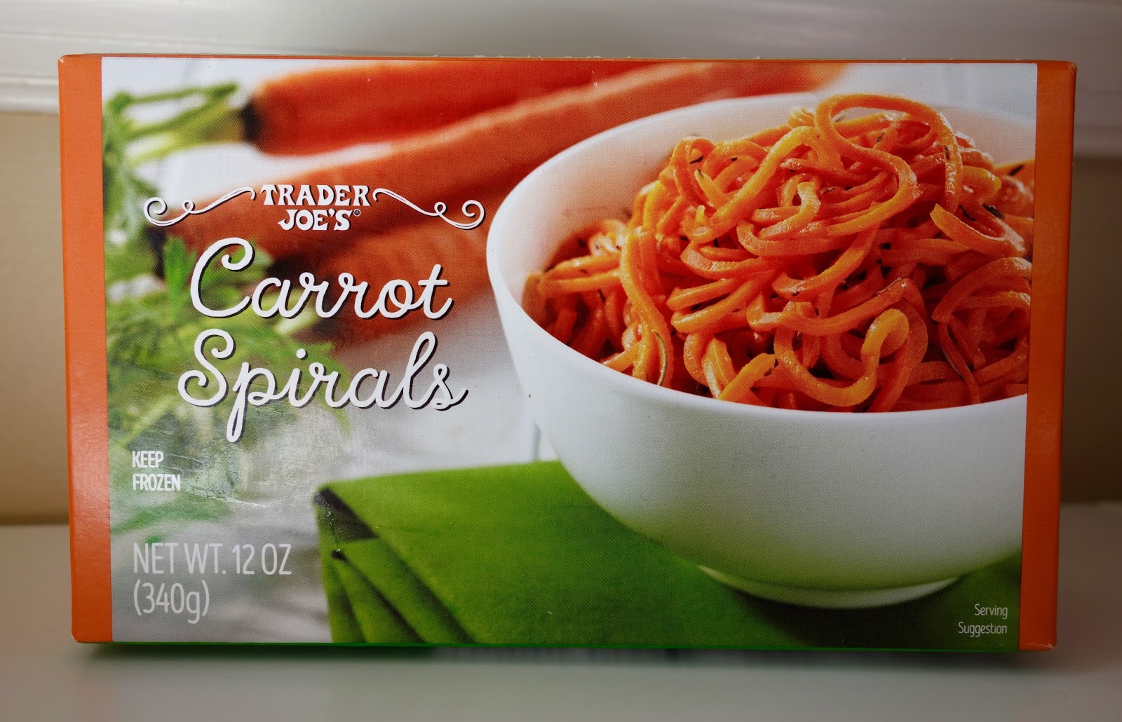 Trader Joe's Carrot Spirals