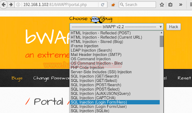 Cara hack web dengan sql injection php