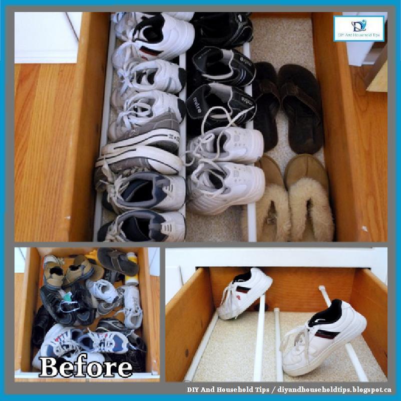 DIY And Household Tips How To Turn A Drawer Into A Shoe