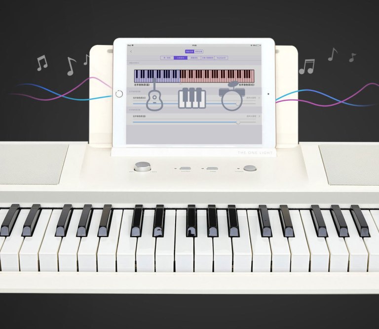 the one smart keyboard light piano the one smart keyboard light piano