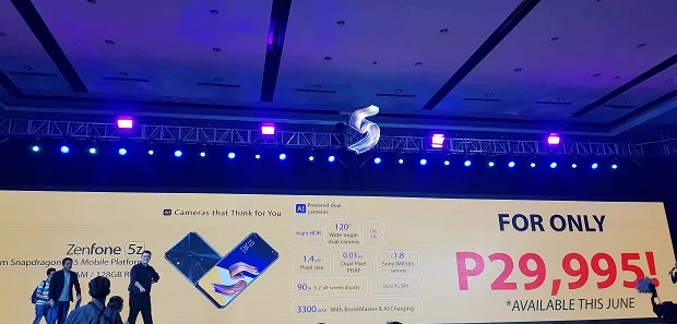 ASUS ZenFone 5Z Price Philippines