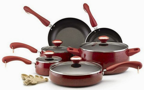 Paula Deen nonstick 15 piece cookware set