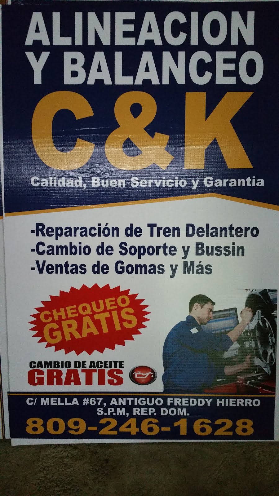 C&K ALINEACIÓN Y BALANCEO