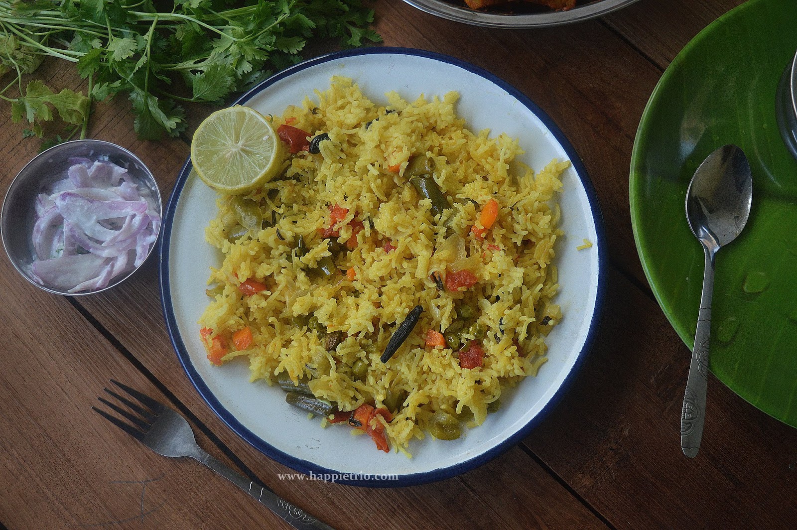 Simple Vegetable Biryani - Cook with Sharmila