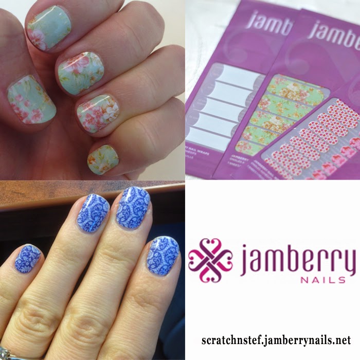 Jamberry Nail Wraps Scratch 'N' Stef