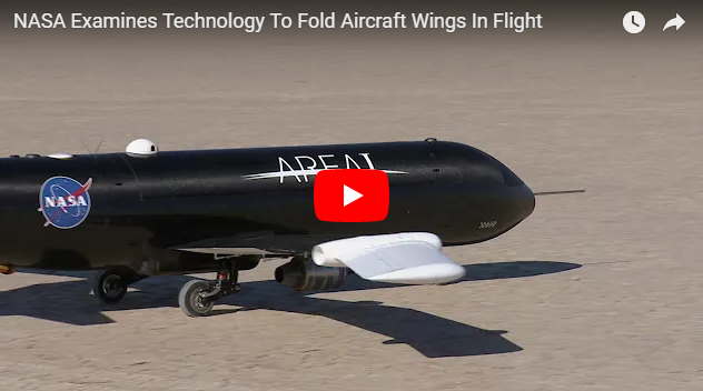MFS VIRAL VIDS-2: NASA Examines Technology To Fold Aircraft Wings In Flight