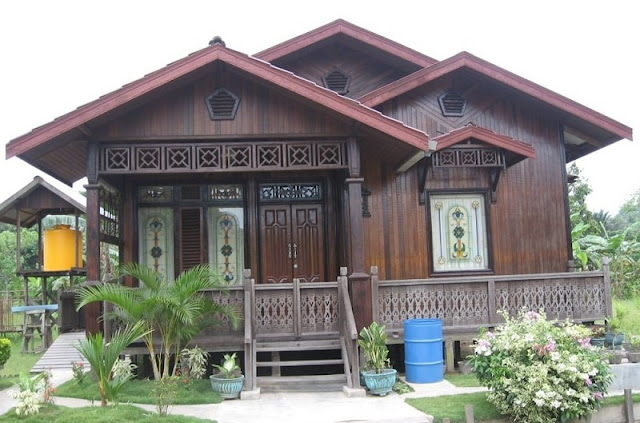 Rumah Kayu Minimalis