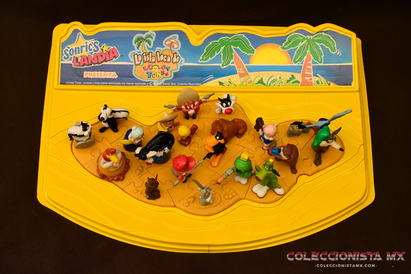 La Isla Loca de los Looney Tunes - Sonrics Landia 1995 - Coleccionista MX