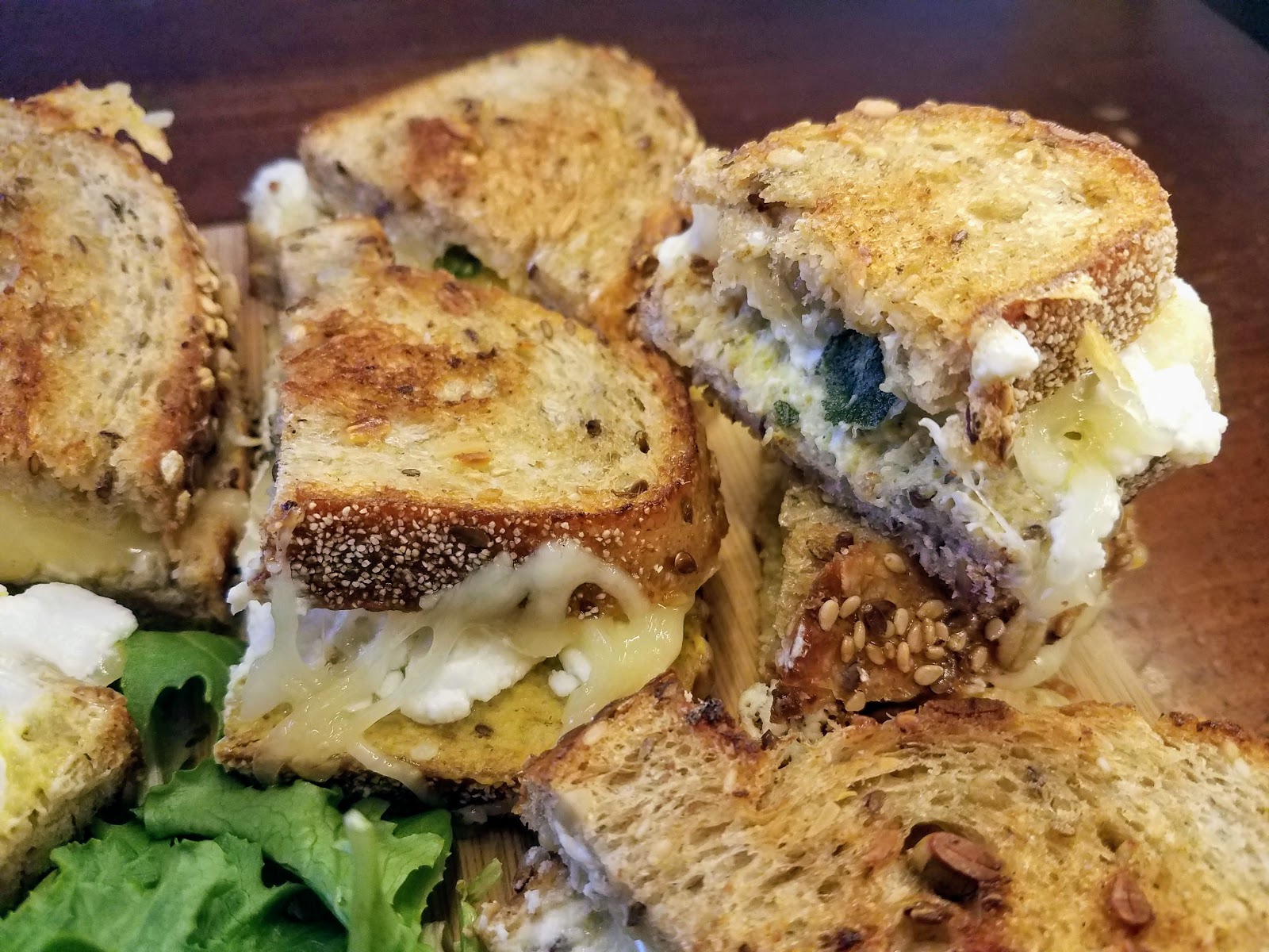 Sage Butter Grilled Cheese