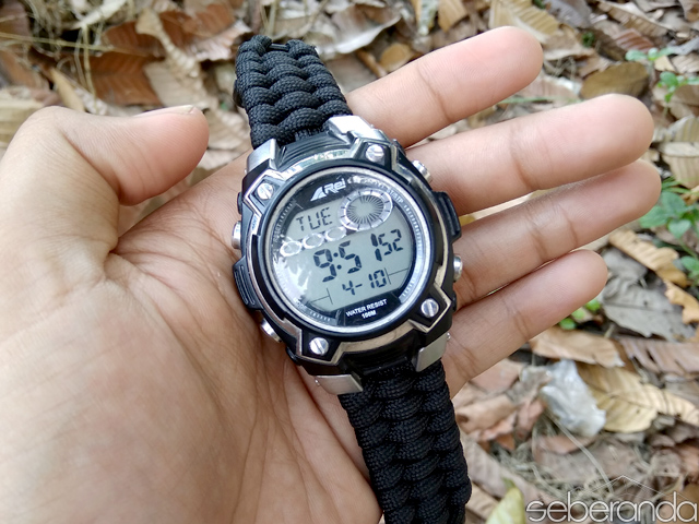 tali gelang strap jam tangan watch paracord diy survival bushcraft pendaki pendakian