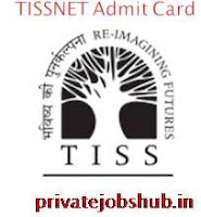 TISSNET Admit Card TISSNET Admit Card