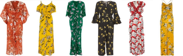 Lente zomer trend 2018 bloemenprint Lente zomer trend 2018 bloemenprint floral pattern bloemetjes jurk rok mode blogger inspiratie River Island