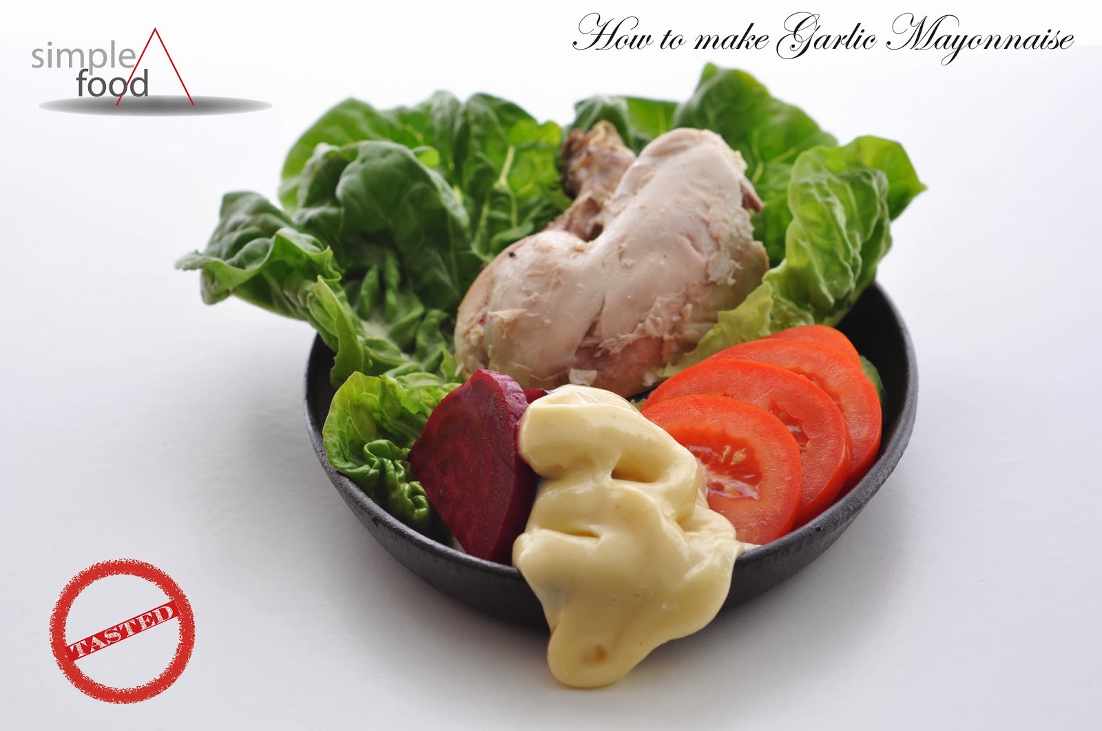 Simple Food How to make Garlic Mayonnaise