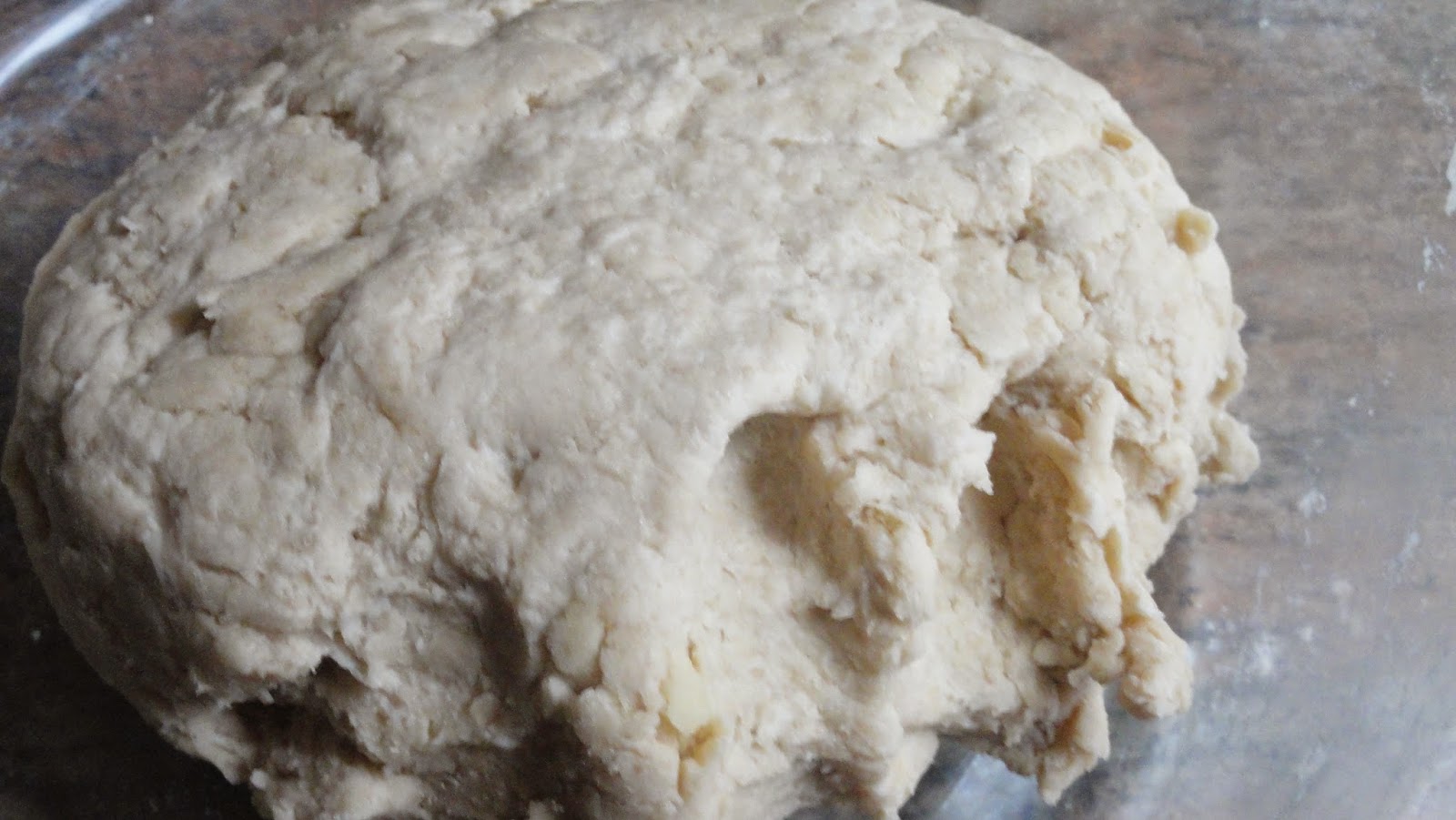 Add water and knead it