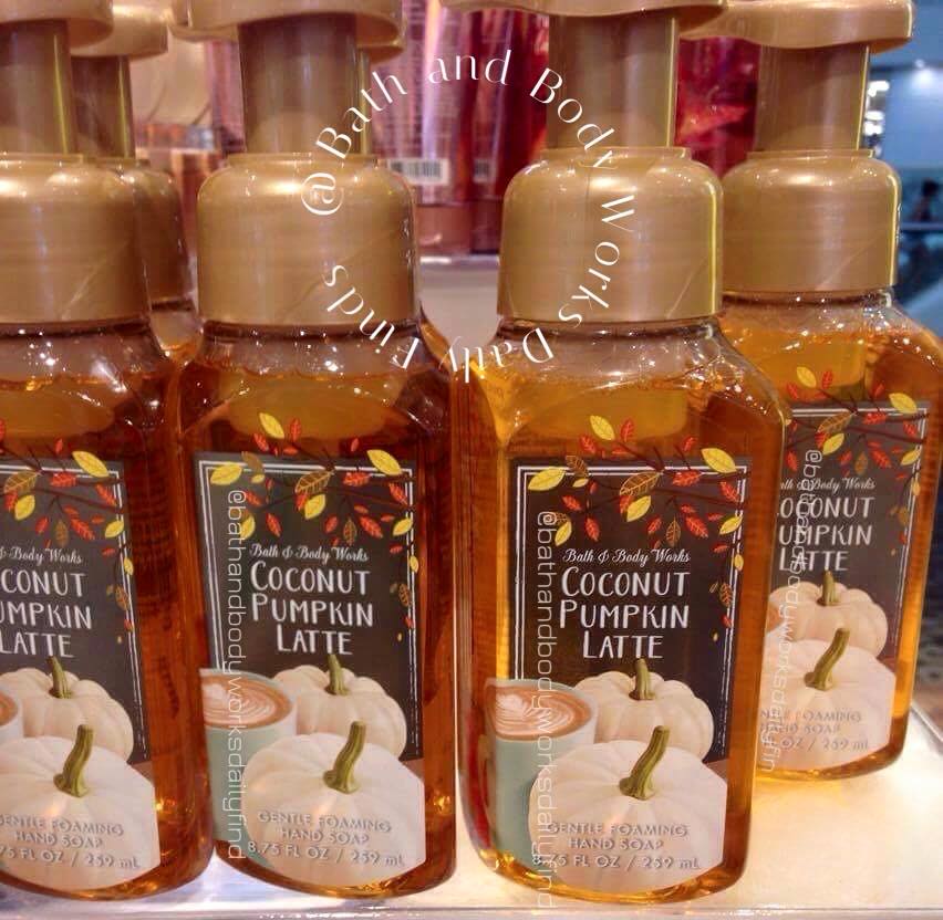 Life Inside the Page Bath & Body Works New Pumpkin Hand Soaps Fall