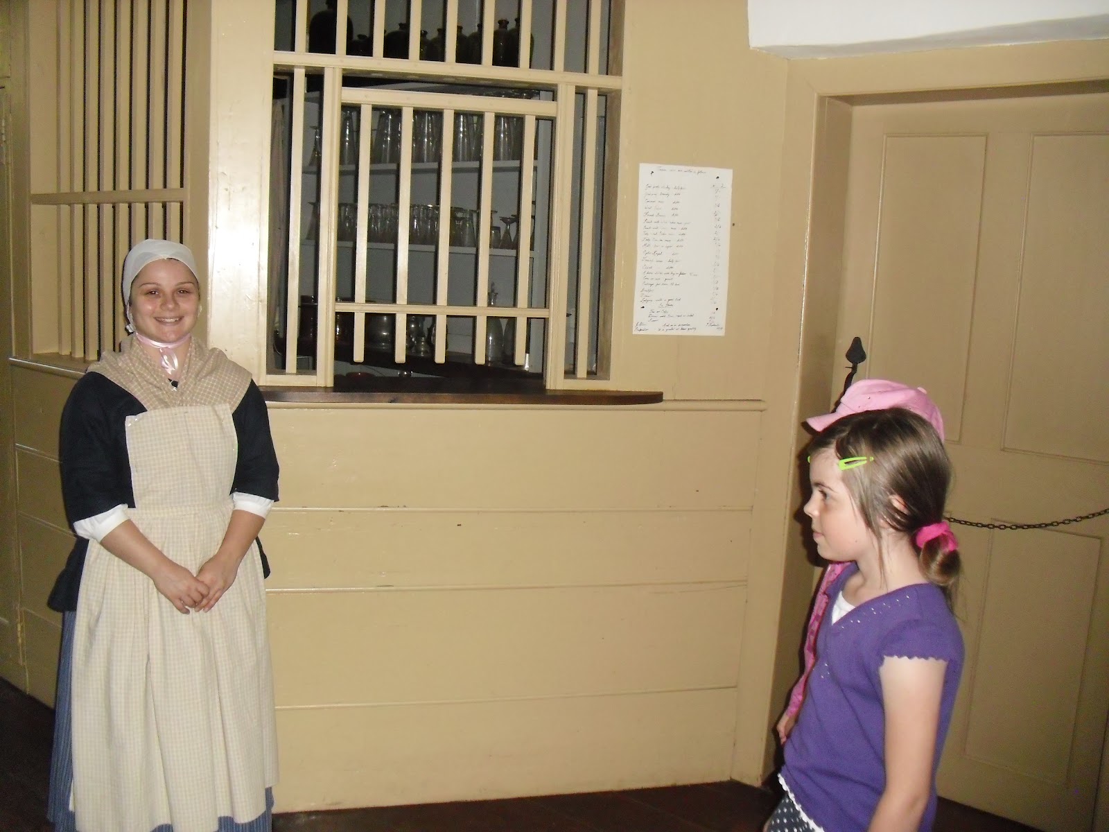 Travel NC With Kids Old Salem Tour of 1784 Tavern See Washington's Letter and More!