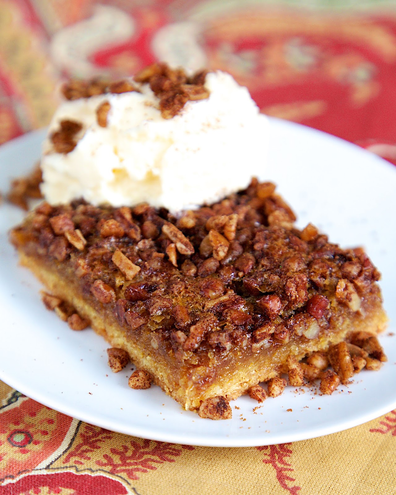 Gooey Pecan Bars - cake mix crust topped with yummy pecan pie filling. Serve warm with ice cream! Perfect for holiday meals! Everyone RAVES about this easy dessert recipe! Gooey Pecan Bars - cake mix crust topped with yummy pecan pie filling. Serve warm with ice cream! Perfect for holiday meals! Everyone RAVES about this easy dessert recipe!