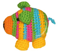 PATRON GRATIS CERDO AMIGURUMI 799