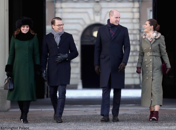 Duchess Kate: A Very Royal Affair: The Cambridges are Joined by Swedish ...