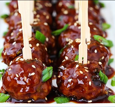 SAUCY ASIAN MEATBALLS SAUCY ASIAN MEATBALLS