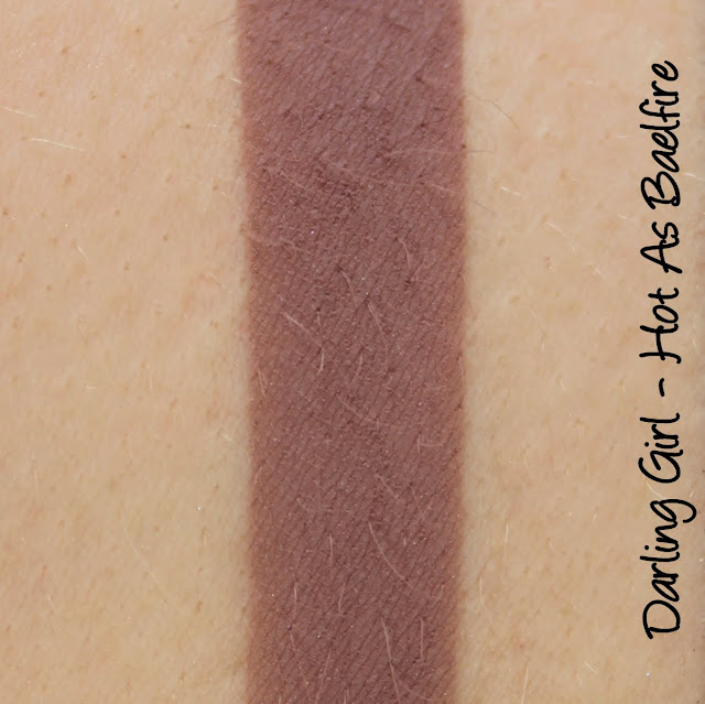 Darling Girl Hot As Baelfire Eyeshadow Swatches & Review