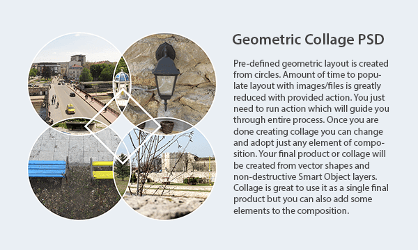 Download Free Geometric Collage Psd Template PSD Mockup Templates