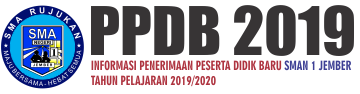 PPDB SMAN 1 Jember 2019