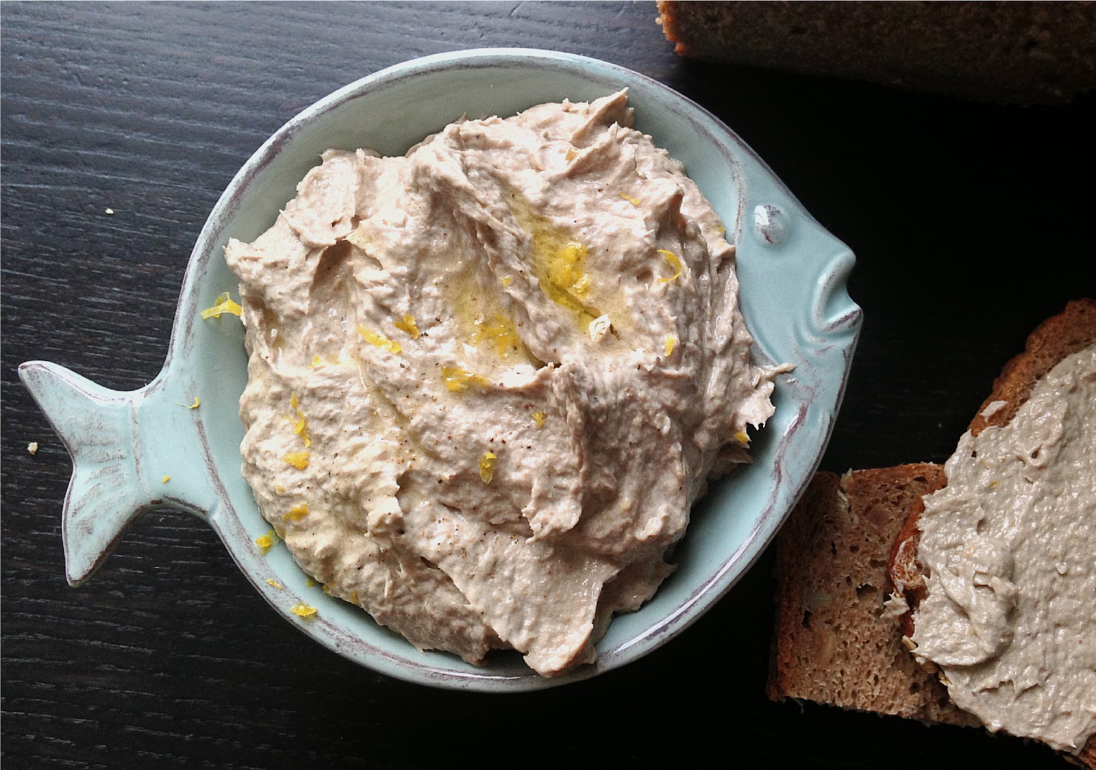 Nuts about food Lemony sardine pâté