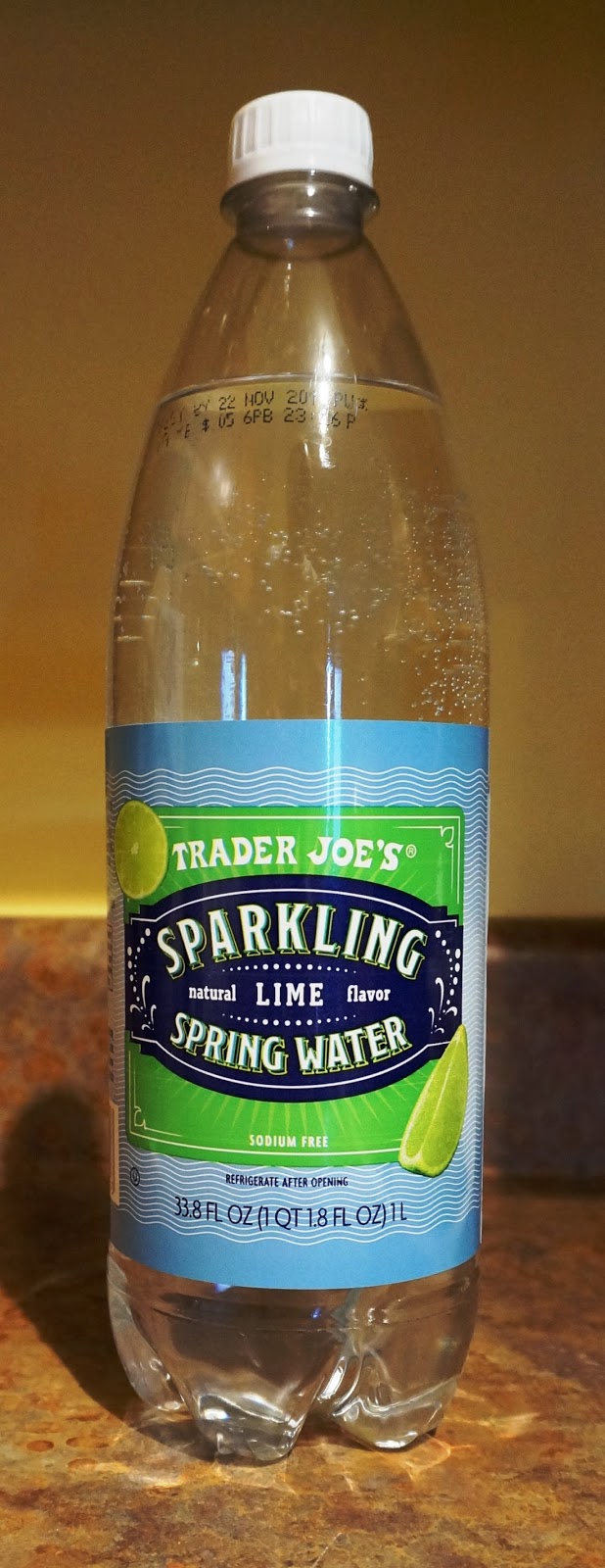 Exploring Trader Joe's Trader Joe's Sparkling Lime Spring Water