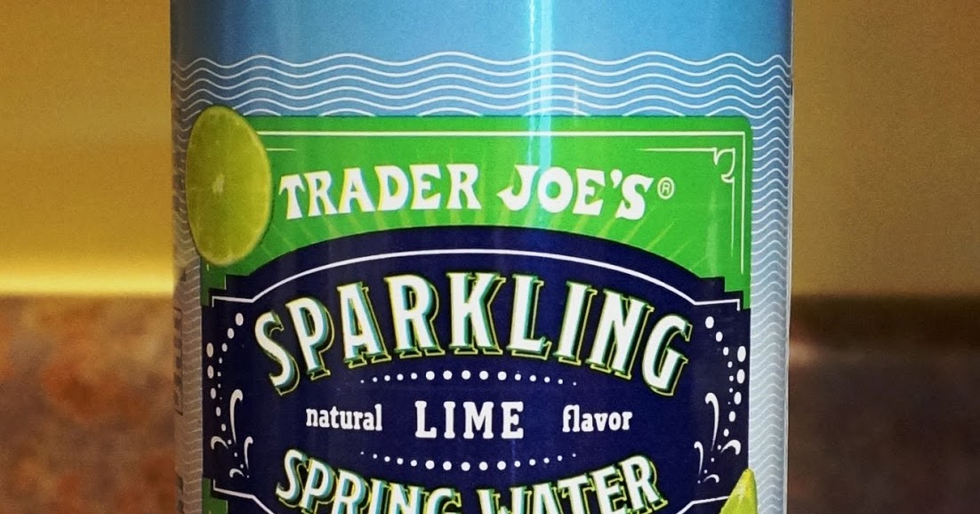 Exploring Trader Joe's Trader Joe's Sparkling Lime Spring Water